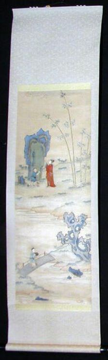 Scroll, China, Qing dynasty (1644-1911), c. 1720. Creator: Unknown