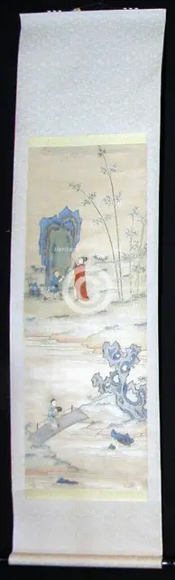 Scroll, China, Qing dynasty (1644-1911), c. 1720. Creator: Unknown.