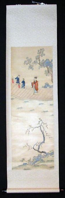 Scroll, China, Qing dynasty (1644-1911), c. 1720. Creator: Unknown
