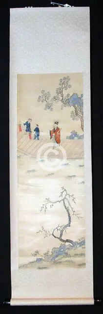 Scroll, China, Qing dynasty (1644-1911), c. 1720. Creator: Unknown.