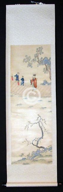 Scroll, China, Qing dynasty (1644-1911), c. 1720. Creator: Unknown.