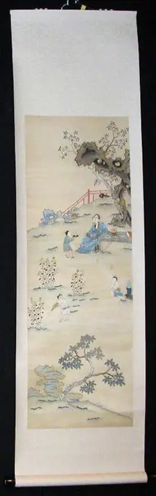 Scroll, China, Qing dynasty (1644-1911), c. 1720. Creator: Unknown
