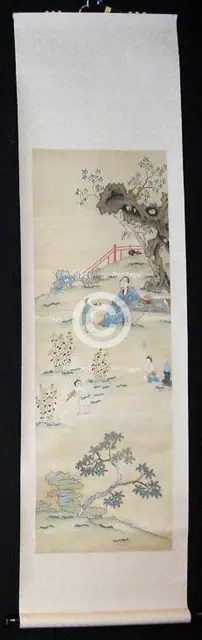 Scroll, China, Qing dynasty (1644-1911), c. 1720. Creator: Unknown.