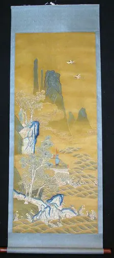 Scroll, China, Qing dynasty (1644-1911), c. 1840. Creator: Unknown