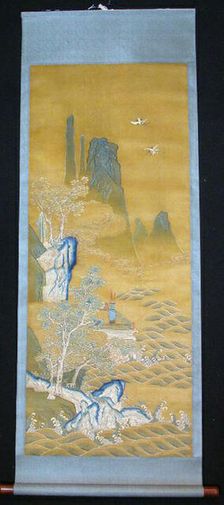 Scroll, China, Qing dynasty (1644-1911), c. 1840. Creator: Unknown