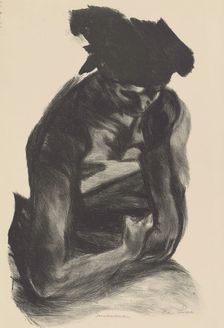 Scrubwoman, ca.1935 - 1943. Creator: Nan Lurie