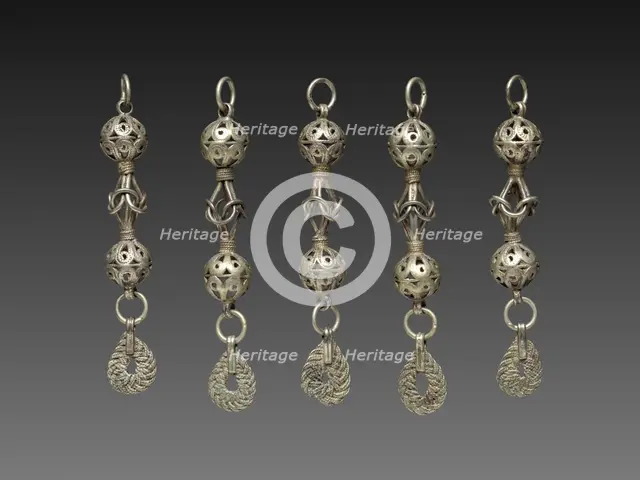 Set of Buttons, 1800s. Creator: Unknown.