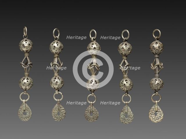 Set of Buttons, 1800s. Creator: Unknown.