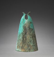 Set of Bells with Diamond-Shaped Insignia, 300s-100s BC. Creator: Unknown