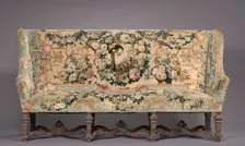 Set of Four Chairs and Settee, c. 1715. Creator: Royal Savonnerie Manufactory, Chaillot Workshops (French, est. 1627)