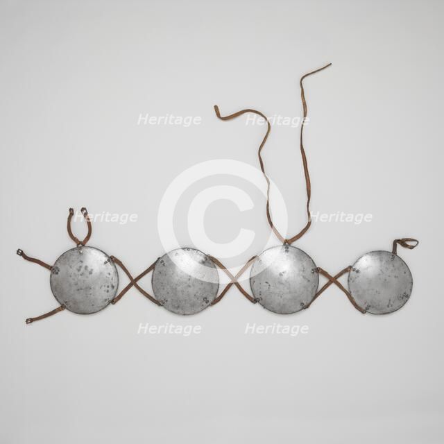 Set of Four Mirriors (Cuirass), Tibetan or Nepalese, 18th-19th century. Creator: Unknown.