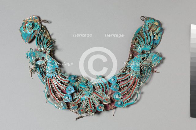 Set of Headdress Ornaments, 1700s or 1800s. Creator: Unknown.
