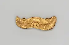 Set of Pendants Ending in a Bull's Head, 185-72 BC. Creator: Unknown