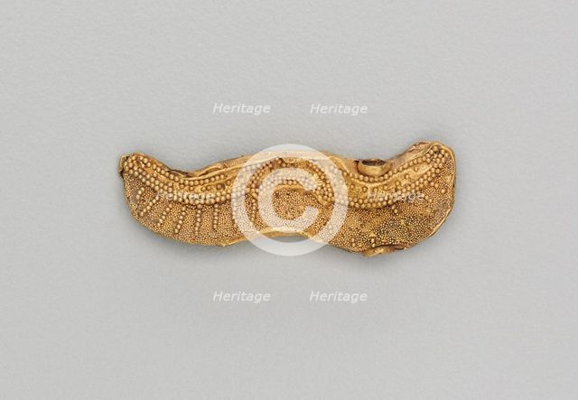 Set of Pendants Ending in a Bull's Head, 185-72 BC. Creator: Unknown.