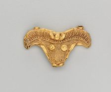 Set of Pendants Ending in a Bull's Head, 185-72 BC. Creator: Unknown