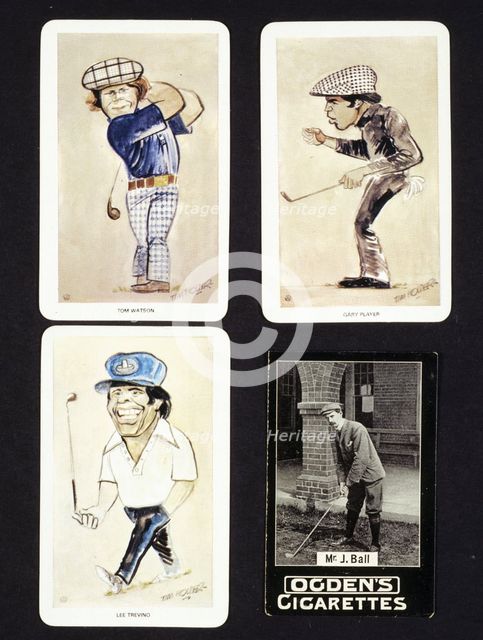 Set of player cards, c1970s. Creator: Unknown.