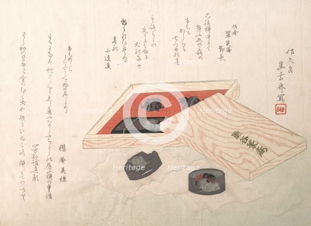 Set of Sword Fittings. Creator: Shungensai.