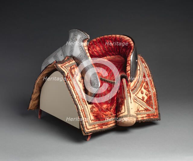 Set of Saddle Steels, Italian, ca. 1550 to 1575. Creator: Unknown.