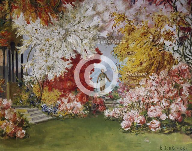 Set design for opera Parsifal by Richard Wagner, 1882.