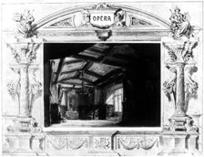 Set design for Mozart's Don Giovanni, 1875
