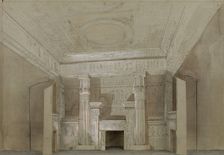 Set design for the Opera Aida by Giuseppe Verdi, Paris, Théâtre national de l'Opéra, 22.03.1880, 188