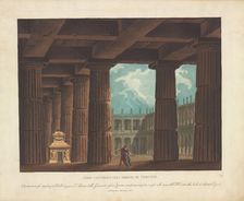 Set design for the ballet "L'alunno della giumenta" by Salvatore Vigano, at Teatro alla Scala, 1812, Creator: Sanquirico, Alessandro (1777-1849)