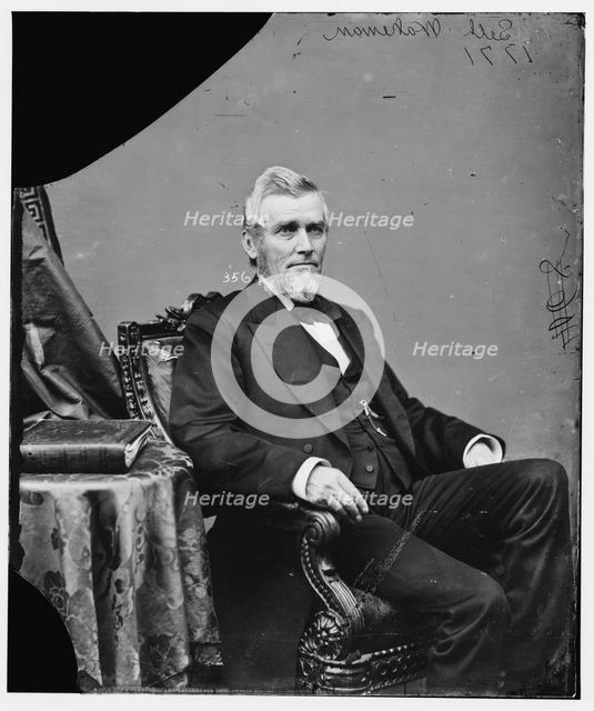 Seth Wakeman of New York, between 1860 and 1875. Creator: Unknown.