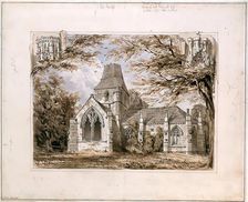 Seton Chapel, Haddington - South East, 1845 - 1852. Creator: Robert William Billings