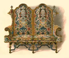 Settee, 1905. Artist: Shirley Slocombe