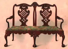 Settee, 1906. Artist: Shirley Slocombe