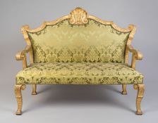 Settee (one of a pair), England, 1725/35. Creator: Unknown