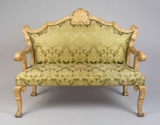 Settee (one of a pair), England, 1725/35. Creator: Unknown