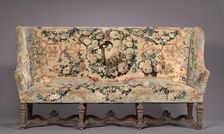 Settee, before 1717. Creator: Royal Savonnerie Manufactory, Chaillot Workshops (French, est. 1627)