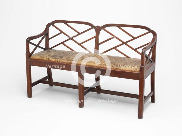 Settee, England, 1771/72. Creator: Joseph Walter.