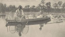 Setting the Bow-Net, 1886. Creators: Dr Peter Henry Emerson, Thomas Frederick Goodall
