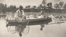 Setting the Bownet, 1886. Creator: Dr Peter Henry Emerson