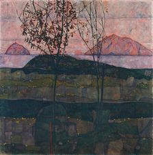 Setting Sun, 1913. Artist: Schiele, Egon (1890–1918)