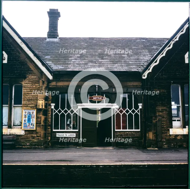 Settle Station, Settle, Craven, North Yorkshire, 1991. Creator: Ian Mesnard Parsons.