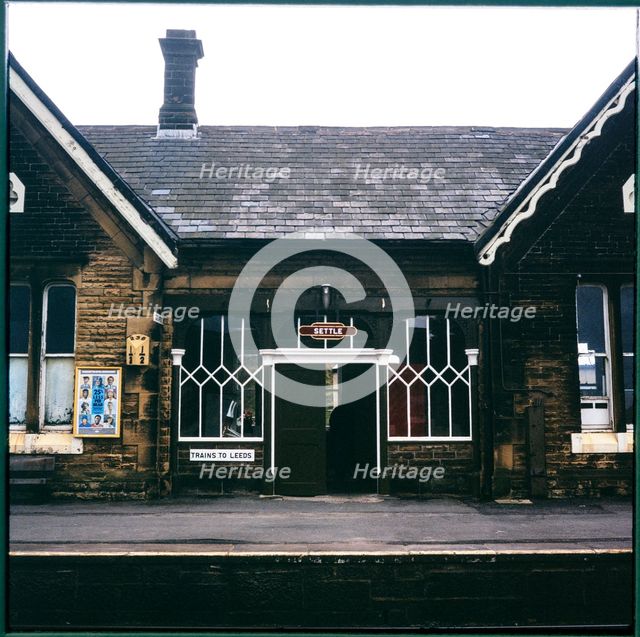 Settle Station, Settle, Craven, North Yorkshire, 1991. Creator: Ian Mesnard Parsons.