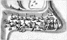 Settlement in Russian Lapland,1594