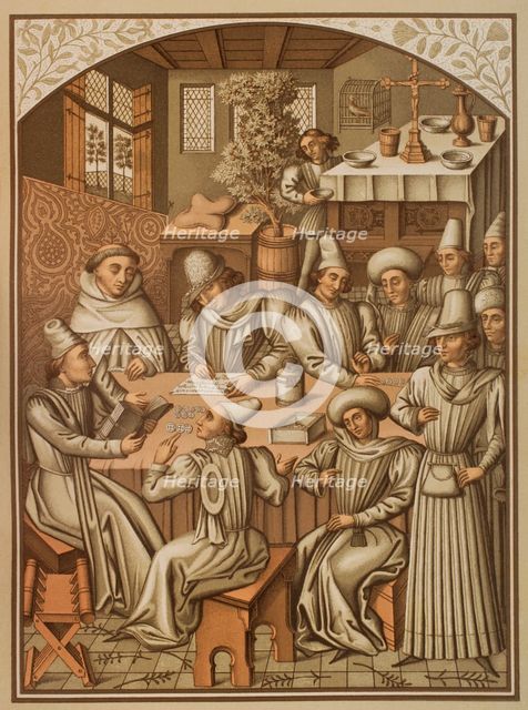 Settlement of accounts by the Brotherhood of "Charité-Dieu and Notre-Dame of the..., 1466 (1878).  Creator: Unknown.
