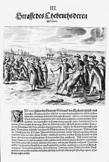 Settling a Score, 1606. Creator: Theodor de Bry