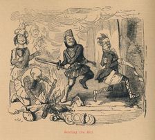 Settling the Bill c1860, (c1860). Artist: John Leech