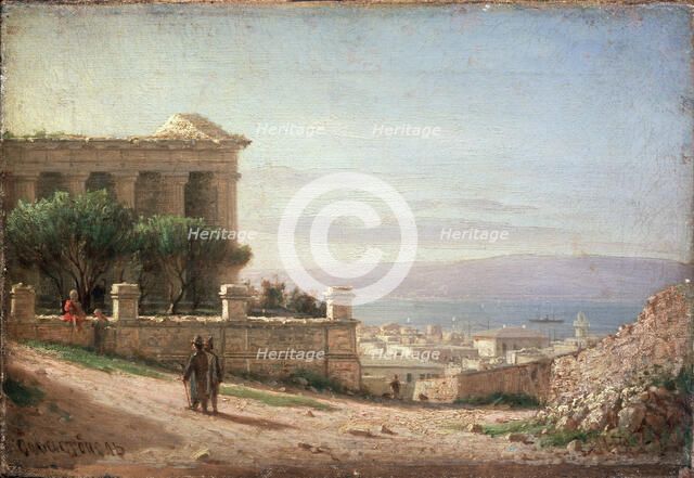 Sevastopol. Artist: Vereshchagin, Pyotr Petrovich (1836-1886)