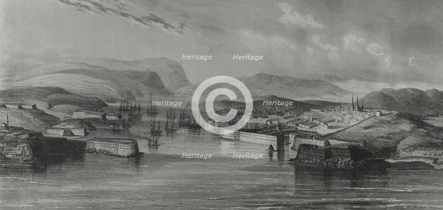 Sevastopol, Crimean Peninsula, 1856. Creator: Antonio Roca Sallent.