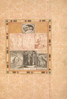 Seven Devotional Scenes, Folio from the Bellini Album, ca. 1600. Creator: Unknown