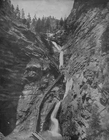 Seven Falls, Cheyenne Canon, Colorado c1897. Creator: Unknown