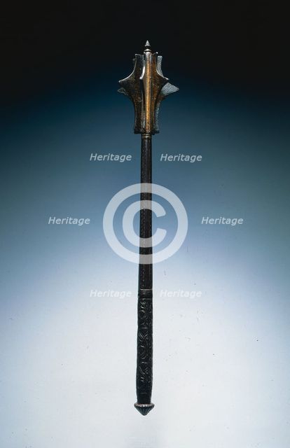 Seven-Flanged Mace, c. 1540-1550. Creator: Unknown.