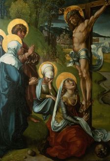 Seven Sorrows Polyptych (Crucifixion), 1495-1496. Creator: Dürer, Albrecht (1471-1528)