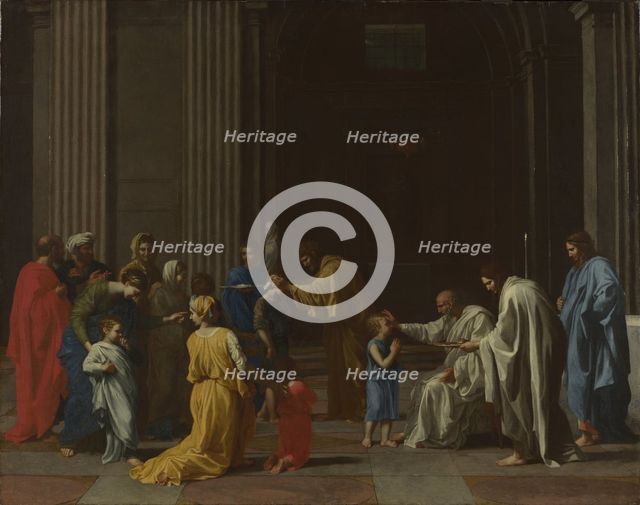 Seven Sacraments: Confirmation, ca 1637-1640. Artist: Poussin, Nicolas (1594-1665)